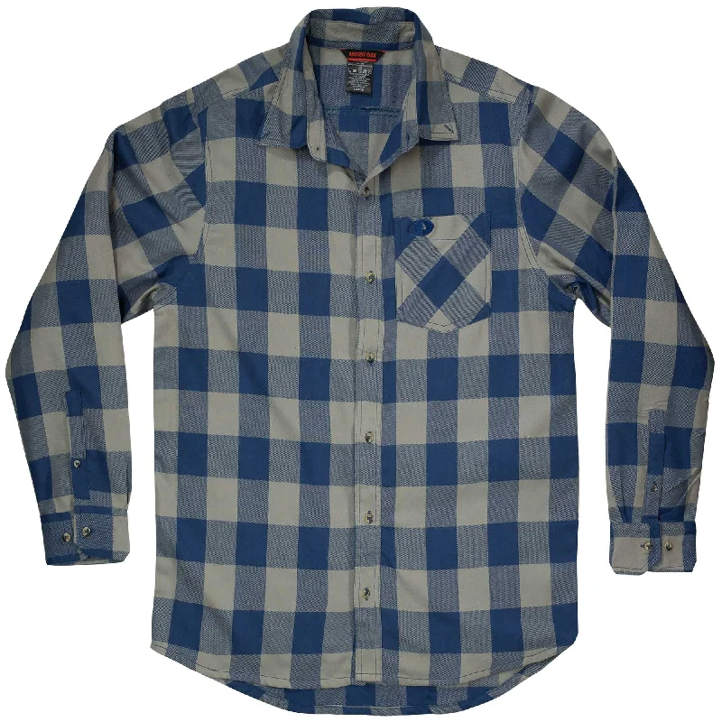 Mossy Oak Men's Plaid Flannel Shirt
