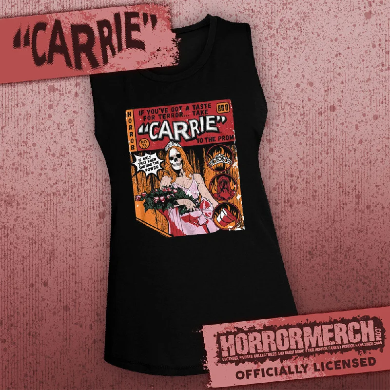 Carrie - Comic [Womens High Neck Tanktop]