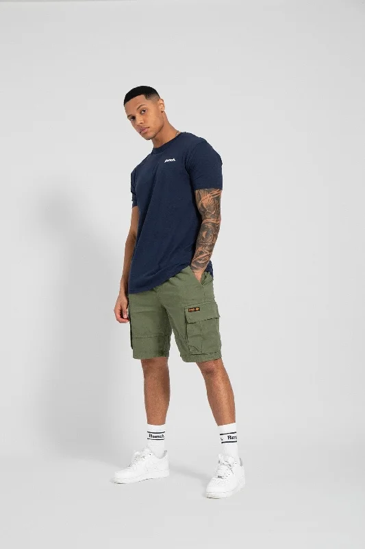 Mens 'VIDDI' Combat Shorts - KHAKI