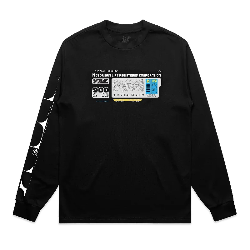 Notorious Lift Corporation Black Long Sleeve FINAL SALE