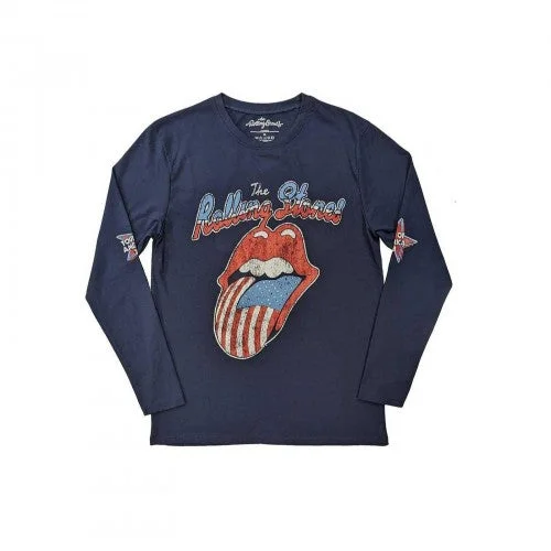The Rolling Stones Unisex Adult US Tour ´78 Long-Sleeved T-Shirt