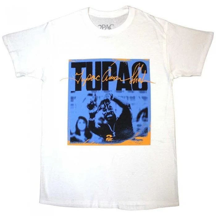 Tupac Shakur Unisex Adult LA Sign T-Shirt