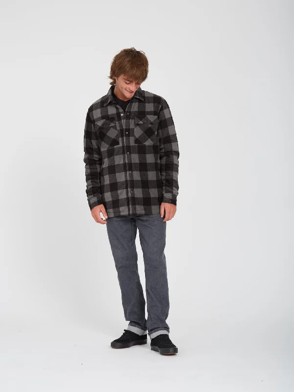 Bowered Fleece Jacket - Pewter