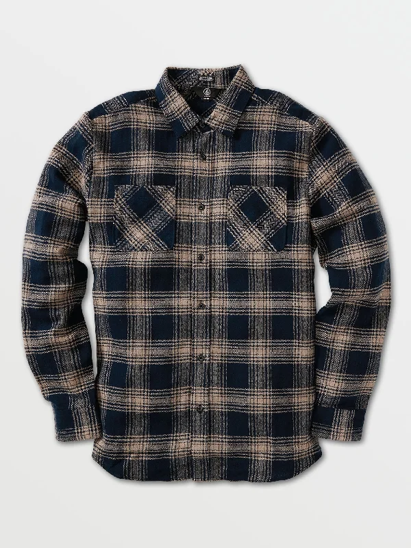 Tone Stone Long Sleeve Shirt - Indigo