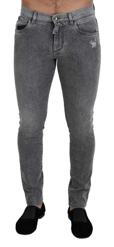 Dolce & Gabbana Chic  Washed blue Men's Pants