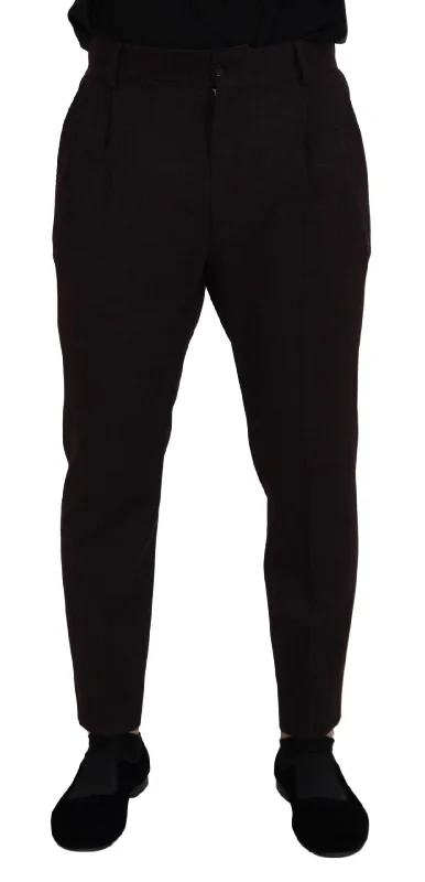 Dolce & Gabbana Elegant  Cotton Blend Men's Trousers