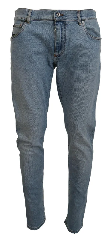 Dolce & Gabbana Elegant Slim Fit   Men's Pants