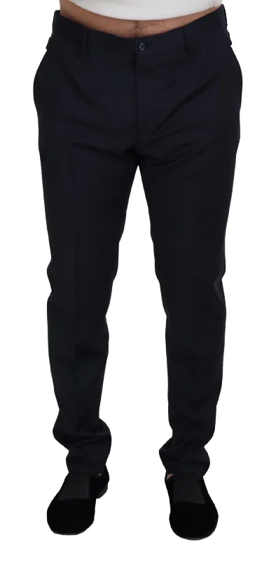 Dolce & Gabbana Elegant  Wool Blend Men's Trousers