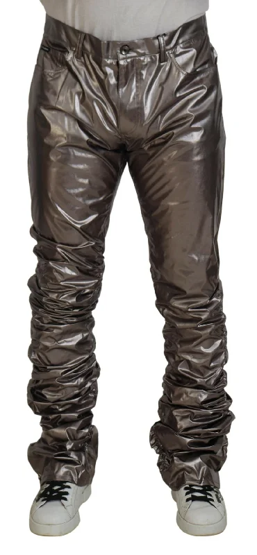 Dolce & Gabbana Metallic  Casual Men's Pants