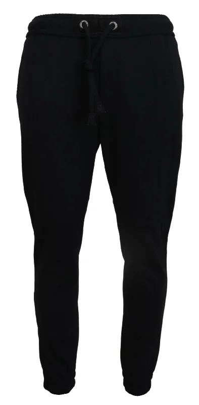 Dolce & Gabbana Sleek  Wool-Blend Men's Sweatpants