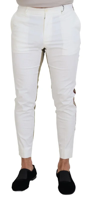 Dolce & Gabbana Two-Tone  &  Chic Cotton Men's Pants